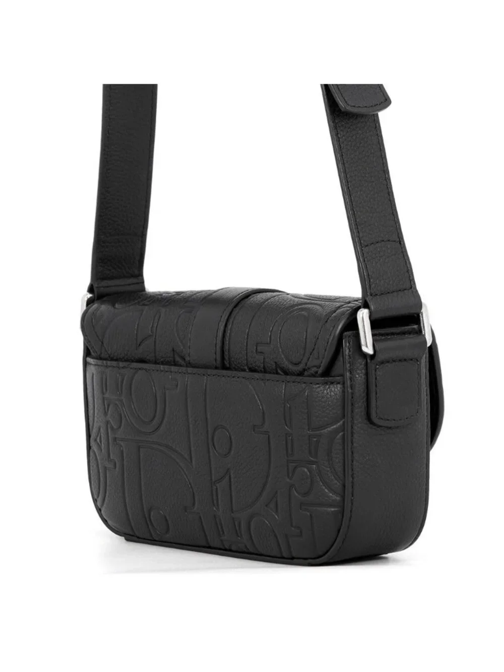 Dior Shoulder Bag Saddle Heritage Black